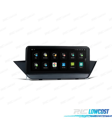 RADIO GPS ANDROID 12 BMW X1 E84 09-15 SIN PANTALLA DE SERIE