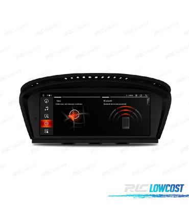 RADIO GPS ANDROID 12 PARA BMW SERIE 3 E90 E91 E92 E93 SERIE 5 E60 E61 E63 E64 05-08 CCC