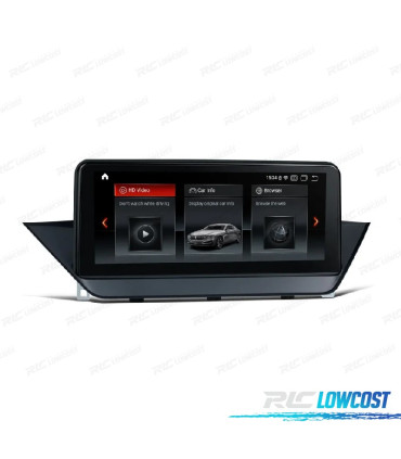 RADIO GPS ANDROID 12 PARA BMW X1 E84 09-15
