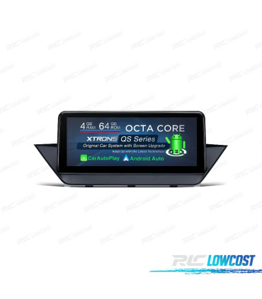 RADIO GPS ANDROID 10 PARA BMW X1 E84 09-15 SIN PANTALLA SERIE