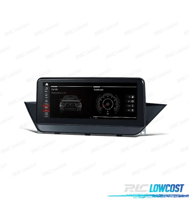 RADIO GPS ANDROID 10 BMW X1 E84 09-15 SIN PANTALLA SERIE