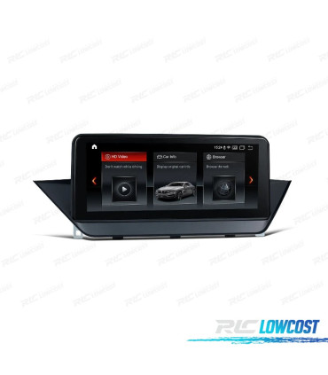 RADIO GPS ANDROID 10 BMW X1 E84 09-15 SIN PANTALLA SERIE