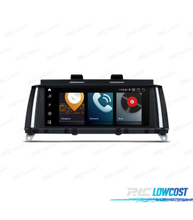RADIO GPS ANDROID 12 PARA BMW X3 F25 X4 F26 11-13 CIC