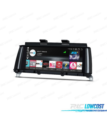 RADIO GPS ANDROID 12 PARA BMW X3 F25 X4 F26 11-13 CIC