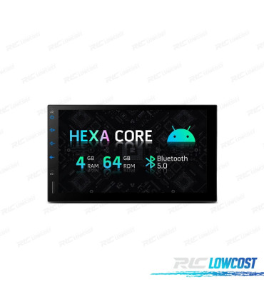 RADIO GPS ANDROID 10 UNIVERSAL WIFI HDMI