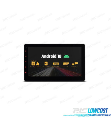 RADIO GPS ANDROID 10 UNIVERSAL 10.1"