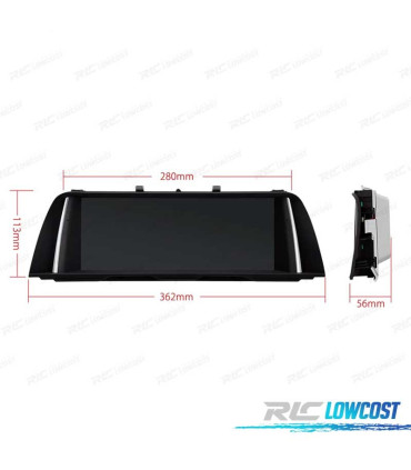 RADIO GPS ANDROID 12 BMW F10 F11 10-13 CIC