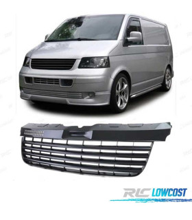 PARRILLA VOLKSWAGEN VW T5 TRANSPORTER 04-09 NEGRO BRILLO