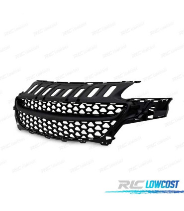 PARRILLA PARA OPEL CORSA E 14-19 LOOK OPC NEGRO MATE