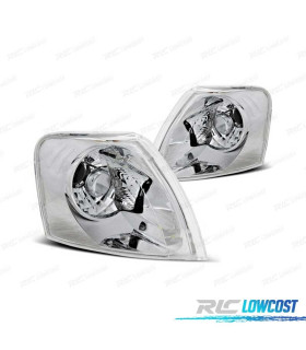INTERMITENTES FRONTALES VOLKSWAGEN VW PASSAT 3B 96-00 CRISTAL CLARO CROMO