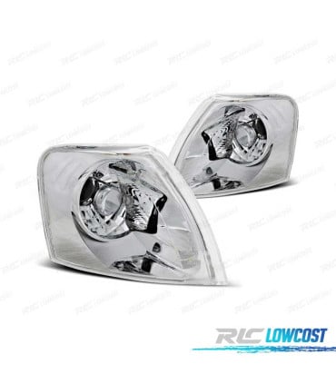 INTERMITENTES FRONTALES VOLKSWAGEN VW PASSAT 3B 96-00 CRISTAL CLARO CROMO