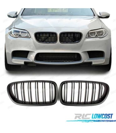 PARRILLA BMW F10 F11 10-17 LOOK M5 NEGRO MATE