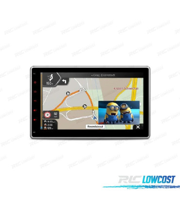 RADIO GPS ANDROID 10 UNIVERSAL 10.1" OCTACORE