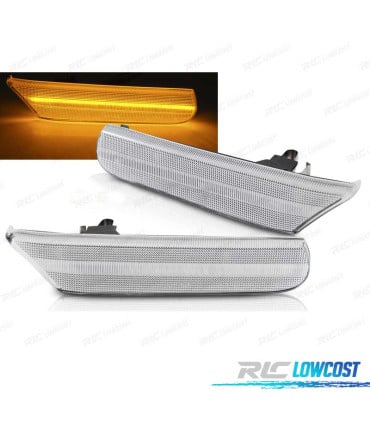 INTERMITENTES DINAMICOS PORSCHE CARRERA 911 996 BOXSTER 986 96-04 LED BLANCO