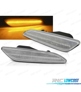 INTERMITENTES LATERALES ALFA ROMEO 156 147 05-10 PARA FIAT TIPO 15- LED DINÁMICO BLANCO