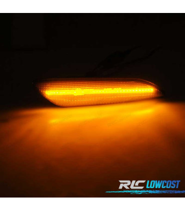 INTERMITENTES LATERALES ALFA ROMEO 156 147 05-10 PARA FIAT TIPO 15- LED DINÁMICO BLANCO
