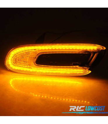 INTERMITENTES LATERALES MINI F55 F56 F57 LED DINÁMICO BLANCO