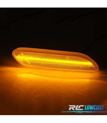 INTERMITENTES LATERALES MINI COOPER R60 R61 10-16 LED DINÁMICO BLANCO