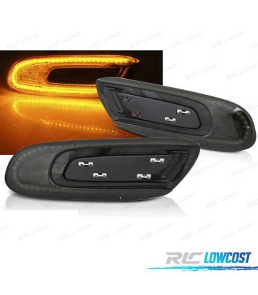 INTERMITENTES LATERALES MINI F55 F56 F57 14- LED DINÁMICO AHUMADO