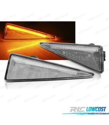 INTREMITENTES LATERAL RENAULT MEGANE MK2 SCENIC LED DINÁMICOS BLANCO