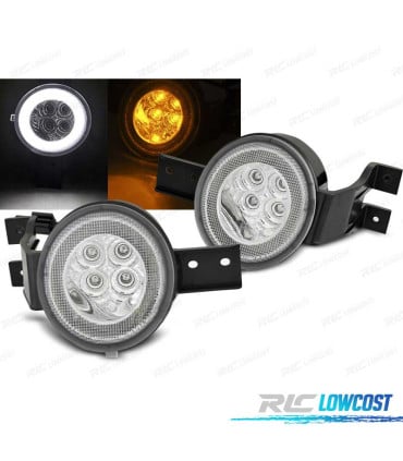 INTREMITENTES MINI COOPER R50 R52 R53 01-06 LUZ DIURNA LED CRISTAL
