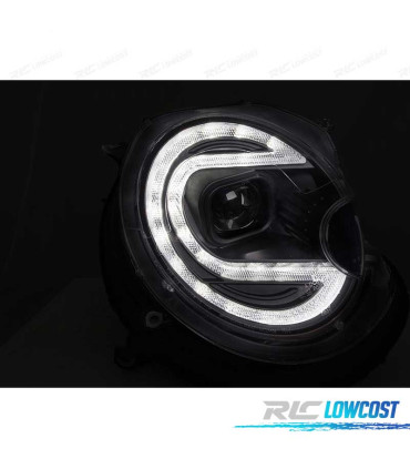 FAROS XENON MINI COOPER 06-14 LED NEGRO