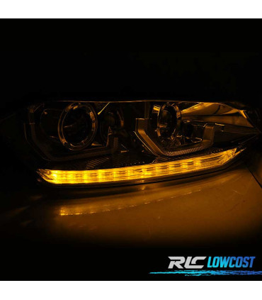 FAROS VOLKSWAGEN VW POLO 6 2G 17-21 DINÁMICO LED CROMO