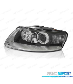 FARO XENON IZQ AUDI A6 C6 04-08 CROMO