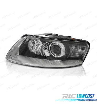 FARO XENON IZQ AUDI A6 C6 04-08 CROMO