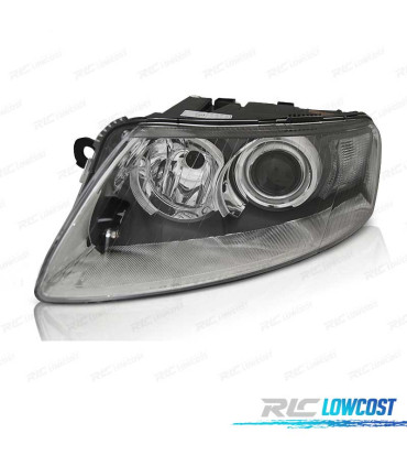FARO XENON IZQ AUDI A6 C6 04-08 CROMO