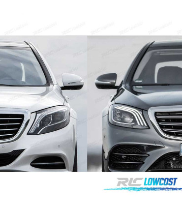 FAROS PARA MERCEDES CLASE S W222 13-17 LED NEGRO