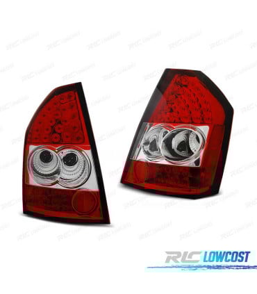 PILOTOS CHRYSLER 300C 300 09-10 LED BLANCO ROJO