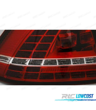 PILOTOS VOLKSWAGEN VW GOLF 7 12-17 DINÁMICO LED LOOK GTI ROJO BLANCO