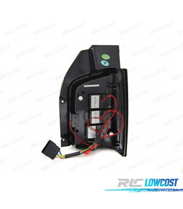 PILOTOS VOLKSWAGEN VW T6 TRANSPORTER 15-19 LED DINÁMICO ROJO AHUMADO