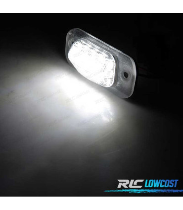 LUZ MATRICULA LED VOLKSWAGEN VW GOLF 3 POLO 3 SEAT CORDOBA