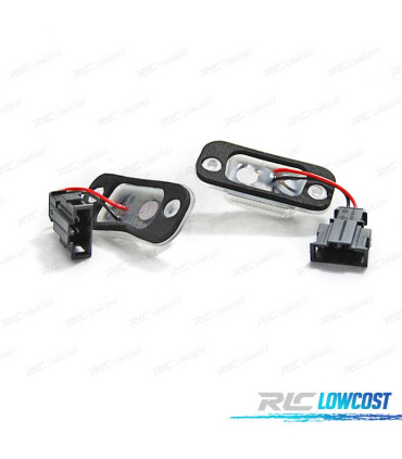 LUZ MATRICULA LED VOLKSWAGEN VW GOLF 3 POLO 3 SEAT CORDOBA