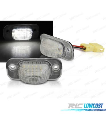 LUZ MATRICULA LED VOLKSWAGEN VW GOLF II JETTA II SEAT TOLEDO 1L