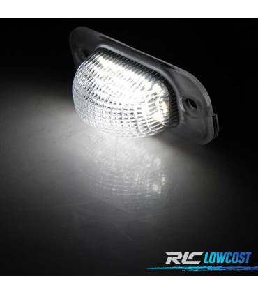 LUZ MATRICULA LED VOLKSWAGEN VW GOLF II JETTA II SEAT TOLEDO 1L