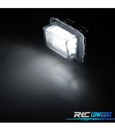 LUZ MATRICULA LED MERCEDES W204 W205 W212 W221 W222 C117