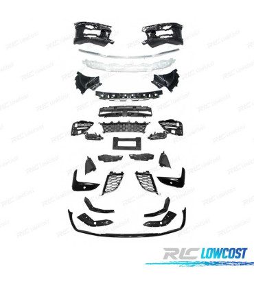 PARAGOLPES DELANTERO BMW G20 19- LOOK M PERFORMANCE PDC NEGRO BRILLANTE