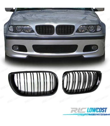PARRILLAS BMW E46 BERLINA 01-05 NEGRO BRILLO