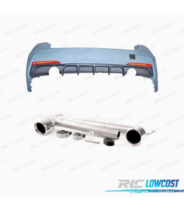 PARAGOLPES TRASERO BMW F31 11-18 LOOK M PERFORMANCE + KIT ESCAPE