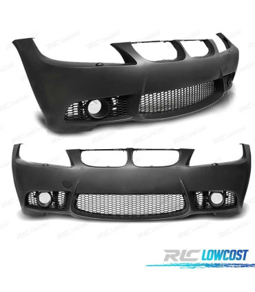 PARAGOLPES DELANTERO BMW E90 E91 05-08 LOOK M3 + LAVAFAROS UNIVERSAL