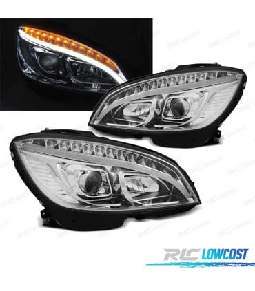 FAROS LED TUBE LIGHT DINAMICO MERCEDES W204 07-11 CROMADO