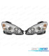 FAROS MERCEDES CLASE C W204 07-11 LUZ DIURNA FONDO CROMO