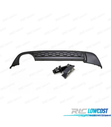 DIFUSOR VOLKSWAGEN GOLF 7 12-17 LOOK GTI DOBLE SALIDA