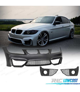 PARAGOLPES DELANTERO BMW E90 E91 05-08 LOOK M4 PDC REJILLAS NIEBLA