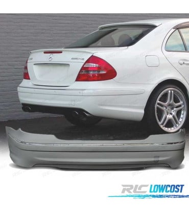 PARAGOLPES TRASERO MERCEDES W211 02-06 LOOK AMG
