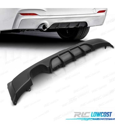 DIFUSOR BMW F22 F23 LOOK M PERFORMANCE NEGRO MATE OO---