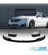 SPOILER LIP BMW F80 M3 F82 F83 M4 LOOK M PERFORMANCE NEGRO BRILLO